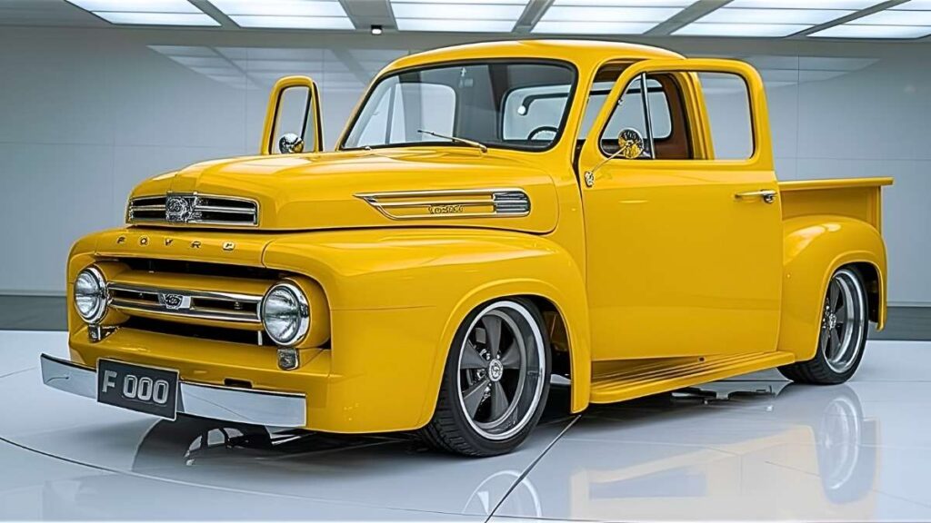 Ford F-100 2026: tradición retro y fuerza contemporánea